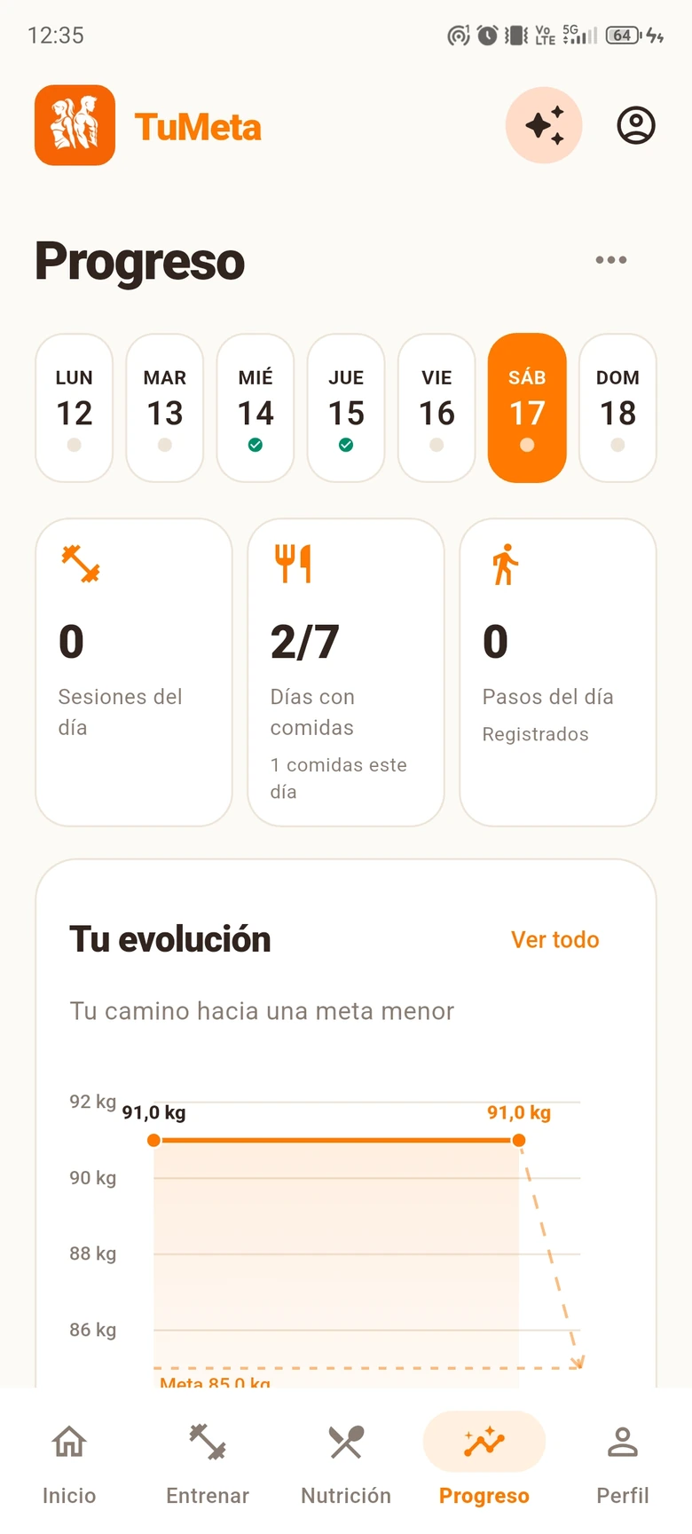 TuMeta — Seguí tu progreso