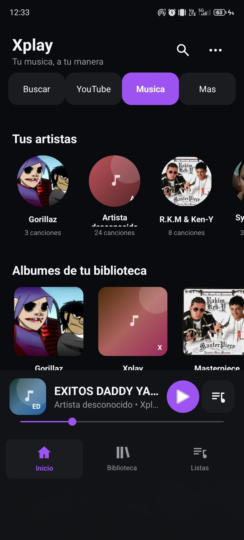 XPlay — Tu biblioteca de música